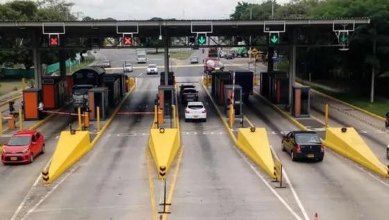 Peajes en Colombia.