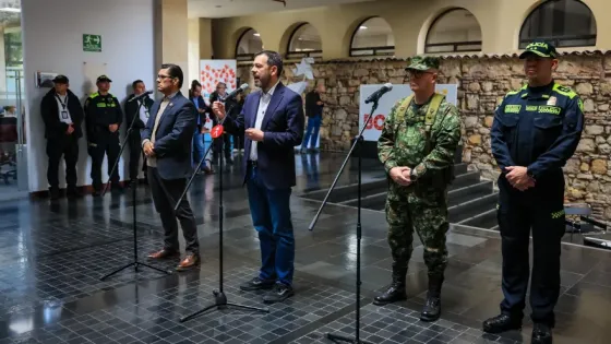 Secretario de Seguridad y Alcalde Mayor de Bogotá