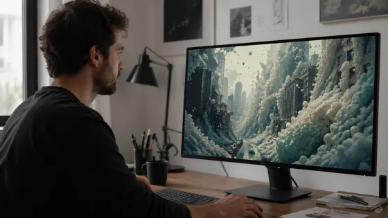 Artistas usan IA para crear nuevos géneros visuales