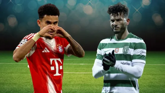 Luis Díaz y Luis Suárez en Champions. 