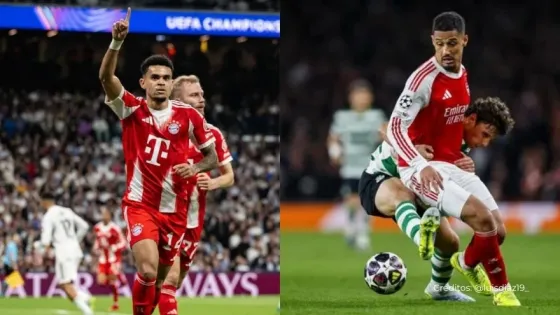 Bayern y Arsenal, últimos clasificados a las semifinales de la Champions. 