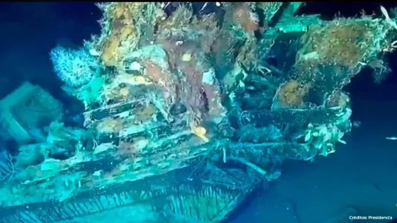 Ministra de las Culturas desmiente documental de la BBC: “Imágenes no corresponden al galeón San José”