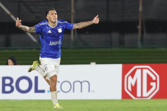 Millonarios gana en Uruguay ante Boston River en Copa Sudamericana. 