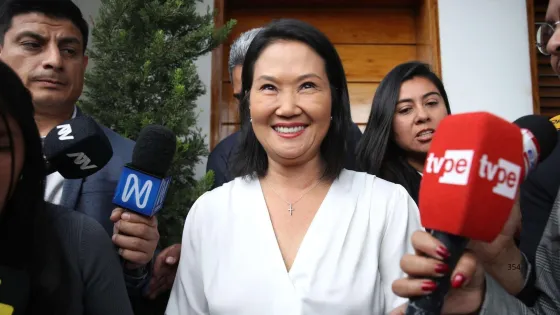 Keiko Fujimori lidera elecciones de Perú con el 99% escrutado