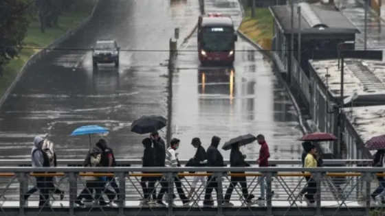 El mapa que le dice en tiempo real dónde está lloviendo en Bogotá