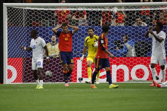Vozinha, el arquero que fue figura de Cabo Verde ante España. 