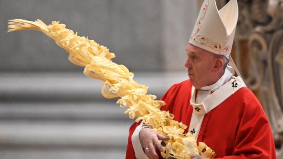 Papa Francisco domingo de ramos 