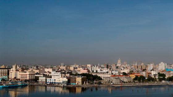 Nube de polvo del Sahara, en Cuba