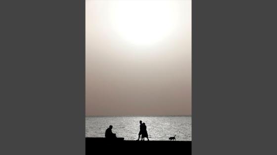 Nube de polvo del Sahara, en Cuba
