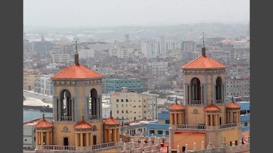 Nube de polvo del Sahara, en Cuba