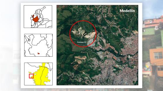 Víctimas de desaparición en la Comuna 13 de Medellín
