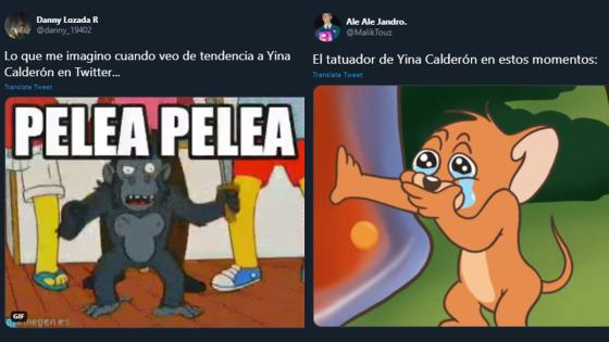 Memes de Yina Calderón
