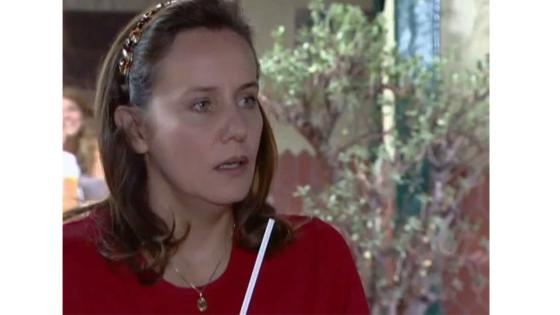 Alejandra Borrero como Raquel Santana. Alejandra Borrero como Raquel Santana.