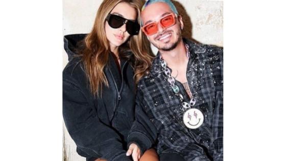 J Balvin y Valentina Ferrer.