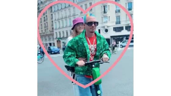 J Balvin y Valentina Ferrer.