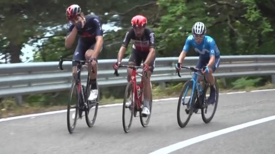 Einer Rubio en el Giro de Italia