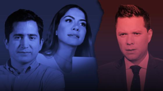 Fuerte discusión entre Luis Carlos Vélez, Cathy Juvinao y Carlos Cortés