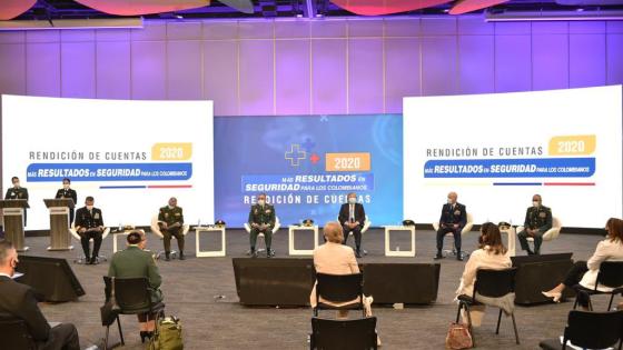 Balance MinDefensa erradicación y homicidios
