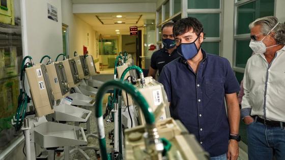 Barranquilla envió ventiladores a Bogotá