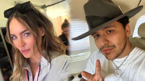 Belinda y Christian Nodal - Instagram - @nodal Belinda y Christian Nodal - Instagram - @nodal