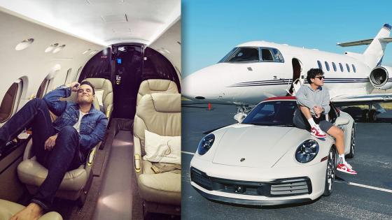 Silvestre Dangond avión privado