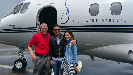 Silvestre Dangond avión privado