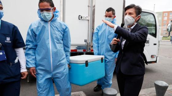 inicio de vacunación en Bogotá