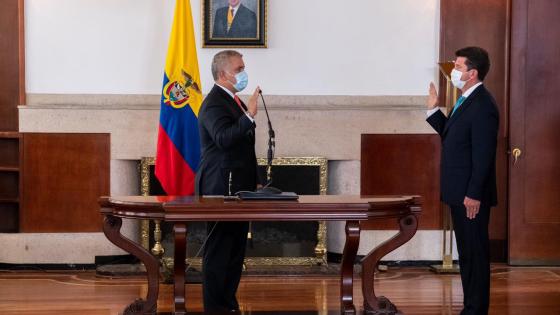 Presidente Iván Duque posesión Diego Molano
