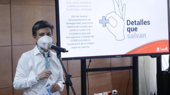 Claudia López primera entrega de vacunas