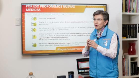 Alcaldesa Claudia López