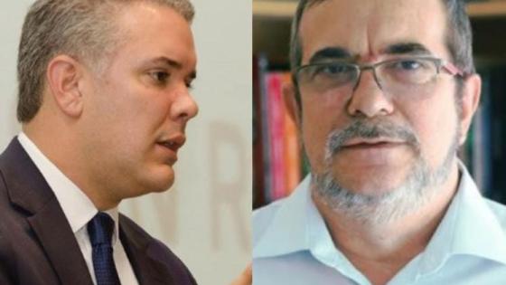 Reunión entre Duque y Timochenko: Comunes negó haber hablado sobre narcos