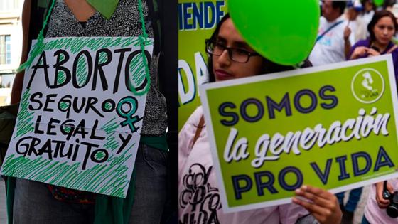 Así está el debate sobre el aborto en Colombia