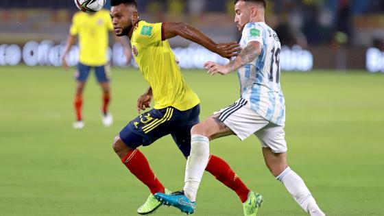 Gol de Miguel Ángel Borja para empate entre Colombia vs. Argentina