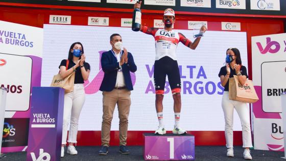 Juan Sebastián Molano, ganador de la etapa 2 de la Vuelta a Burgos