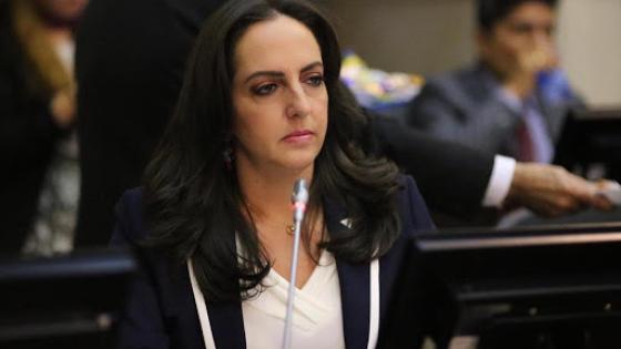María Fernanda Cabal lanza dardos a la bancada del Centro Democrático