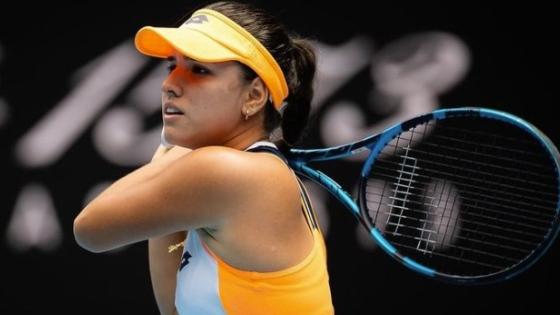 María Camila Osorio debutó con derrota en el Abierto de Australia 