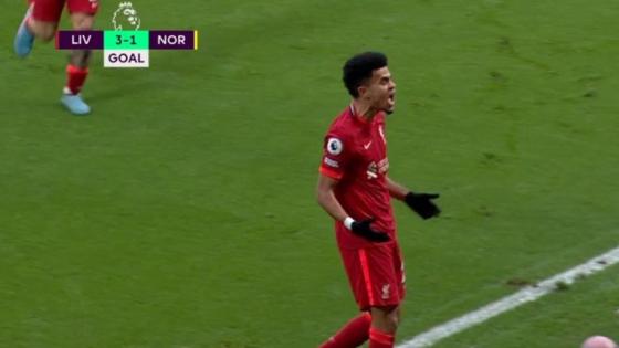 gol de Luis Díaz Liverpool