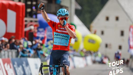 Victoria de Miguel Ángel 'Supermán' López en el Tour de los Alpes