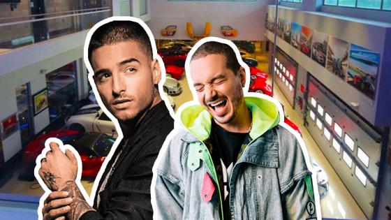 Los carrazos de algunos reggaetoneros colombianos