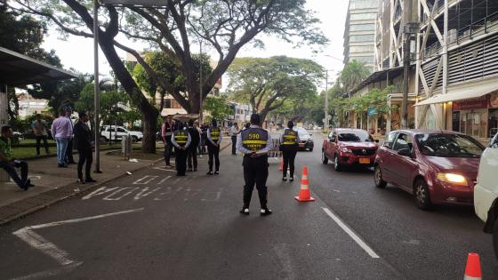 pelea transito Cali ring de boxeo noticias Colombia agresión