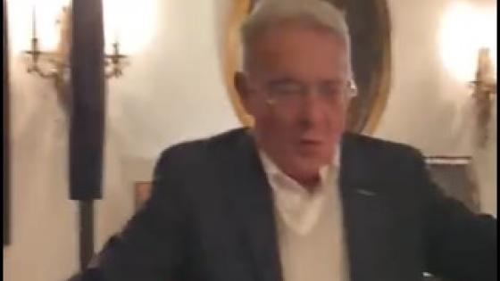 Alvaro Uribe de fiesta noticias Andrés Pastrana