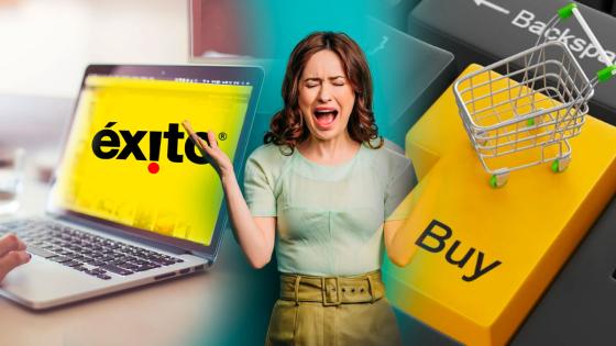 Compra de nevera en Éxito 