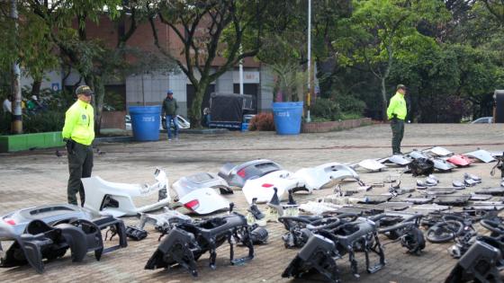 autopartes robadas Medellín noticias 