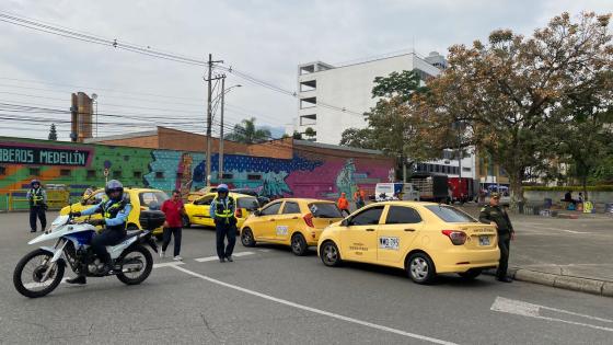 Paro taxistas Medellín noticias 