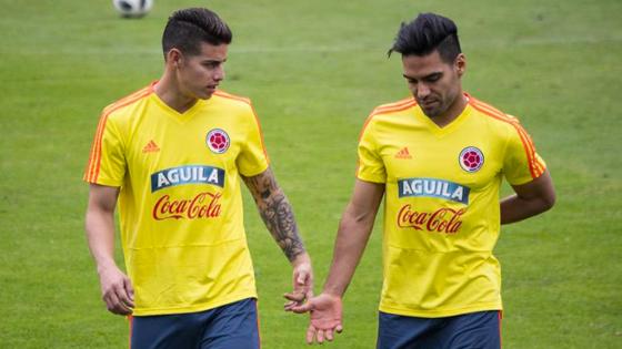 James y Falcao y sus cifras en sus equipos actuales