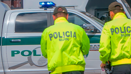 camión Policía