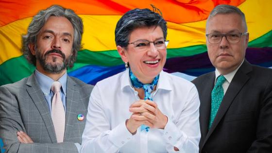 Cinco políticos colombianos en la comunidad LGBTIQ+