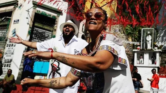 La historia detrás del santo de la rumba en Brasil
