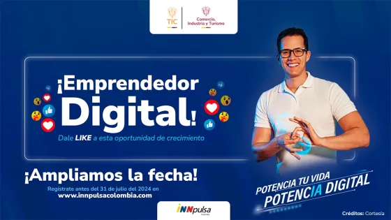 MinTIC e iNNpulsa ampliaron la fecha para seleccionar y fortalecer a emprendedores digitales