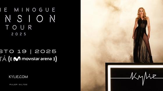 Kylie Minogue Bogotá 2025